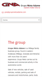 Mobile Screenshot of gruponietoadame.com